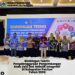 Bimbingan Teknis Penyelenggaraan Pengembangan Anak Usia Dini Holistik Integratif di Kabupaten Pacitan tahun 2024.